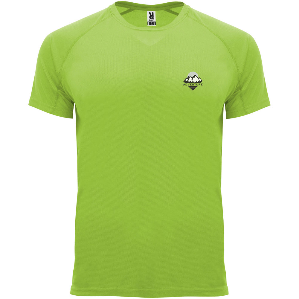 Bahrain 135 g/m² sportshirt met korte mouwen voor kinderen
