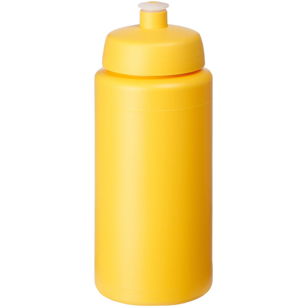 Baseline® Plus grip 500 ml sportfles met sportdeksel - kopen of bedrukken - geel