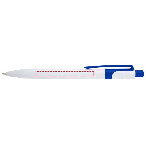 Unica balpen van gerecycled plastic (blauwe inkt)