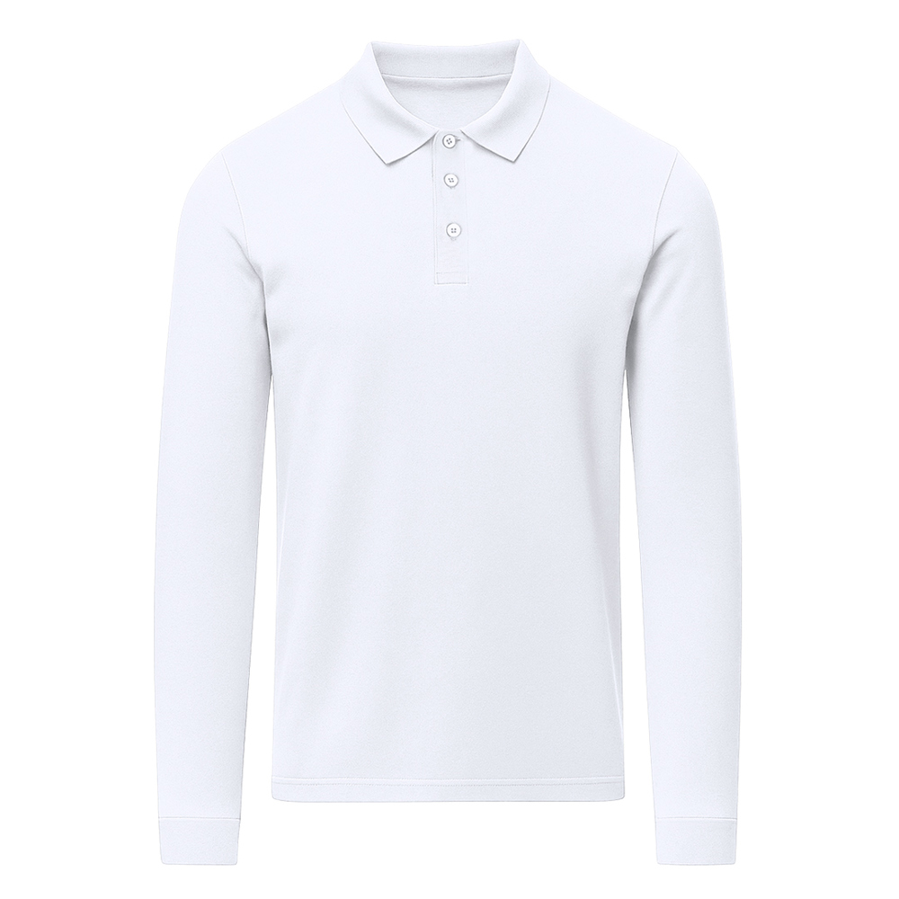 Volwassene Wit Polo Shirt Charlot - kopen of bedrukken