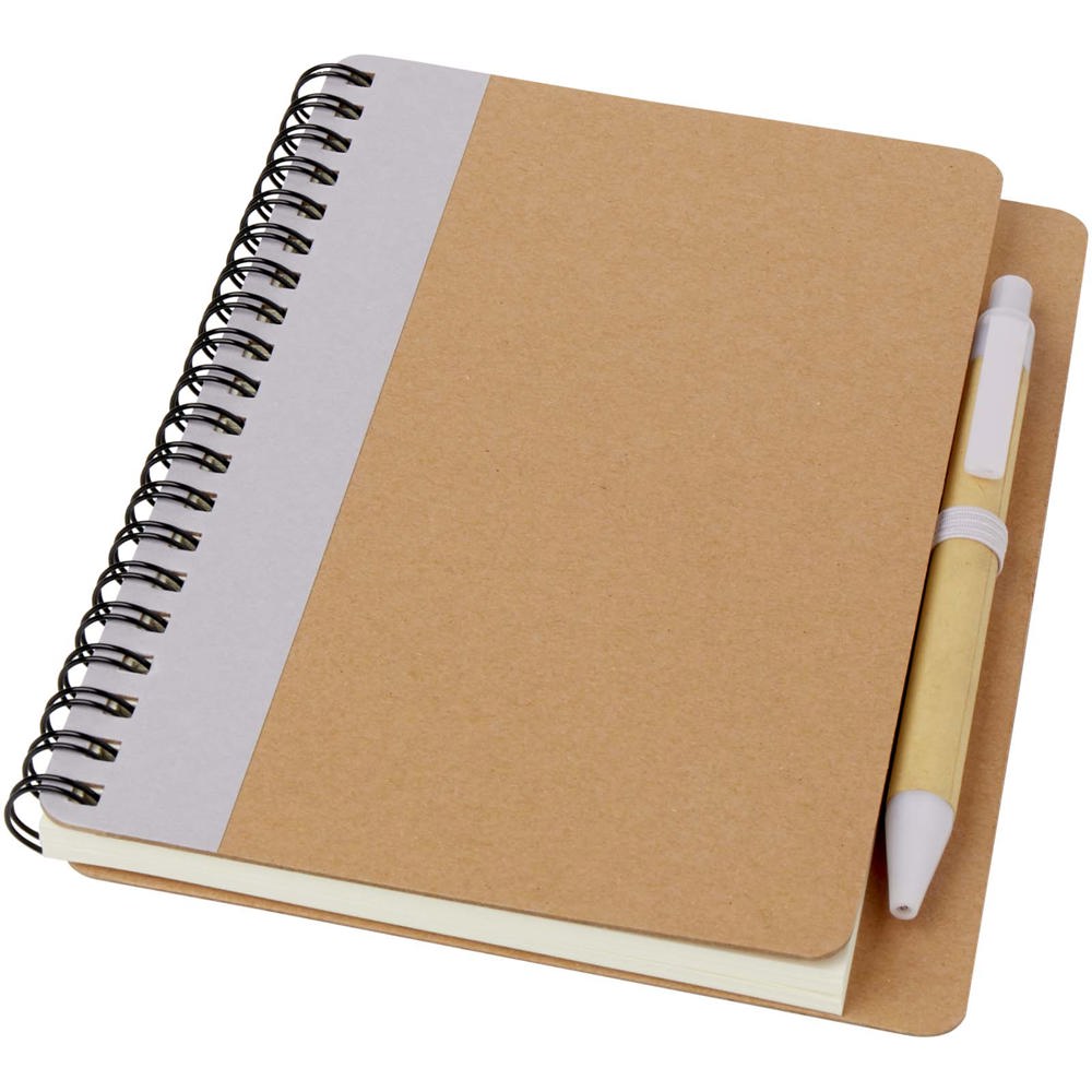 Priestly gerecycled notitieboek met pen - bedrukt of onbedrukt verkrijgbaar - Lila, Natuur