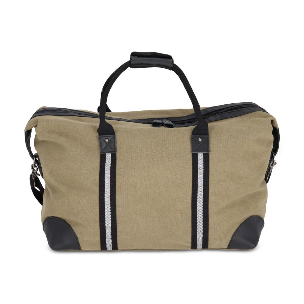 Gerecycled katoenen canvas weekendtas Harper