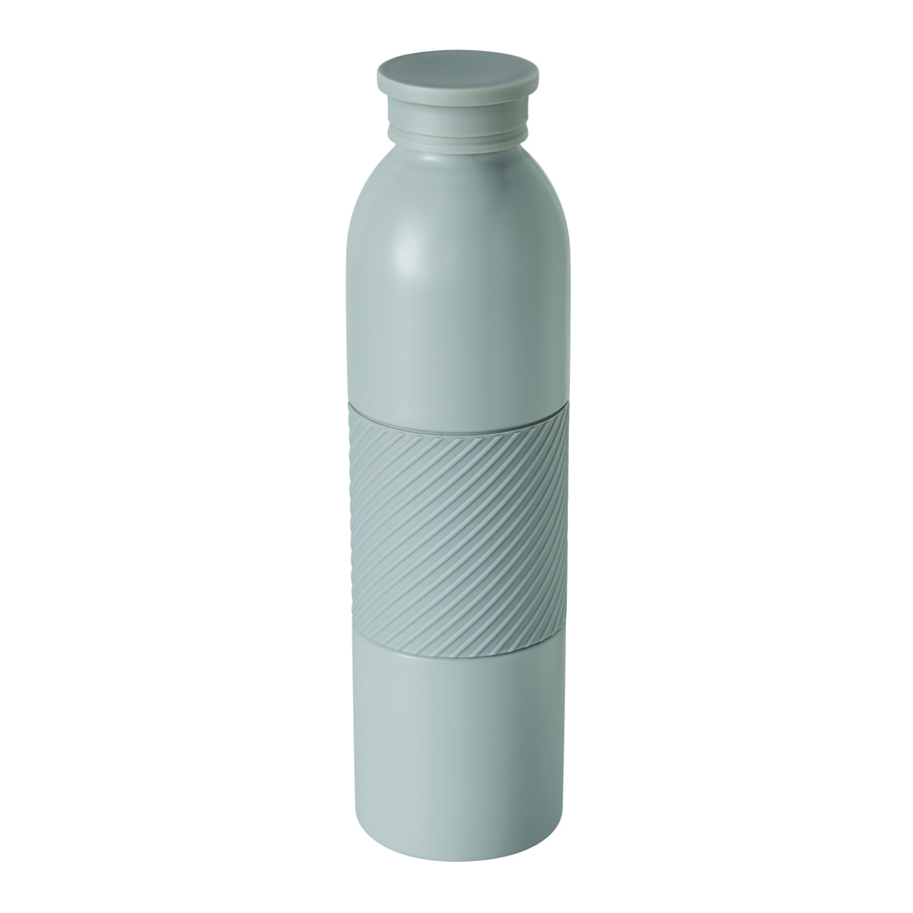 VACUGRIP - Vacuüm-isoleer-drinkfles - met logo of onbedrukt bestellen - Grijs