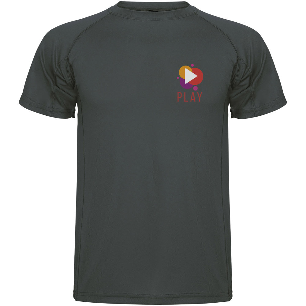 Montecarlo 150 g/m² sportshirt met korte mouwen voor heren