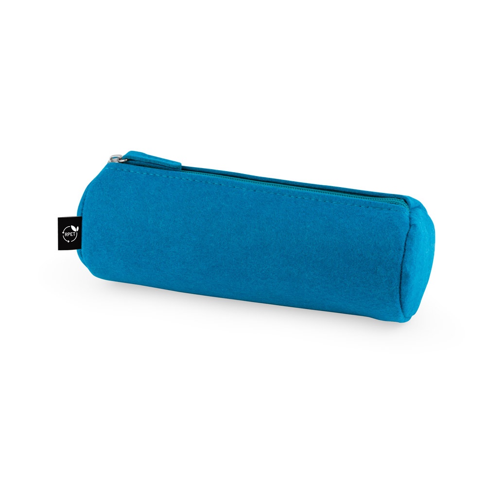 FELPY. Multifunctionele tas van gerecycled vilt (100% rPET) - met logo of onbedrukt bestellen - licht blauw