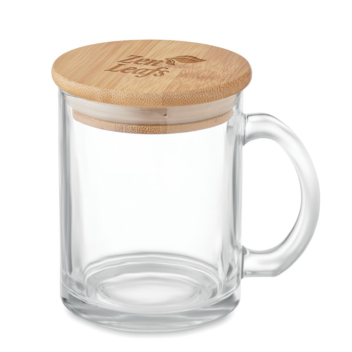 CELESTIAL - Gerecycled glazen mok 300 ml - bedrukt of onbedrukt verkrijgbaar