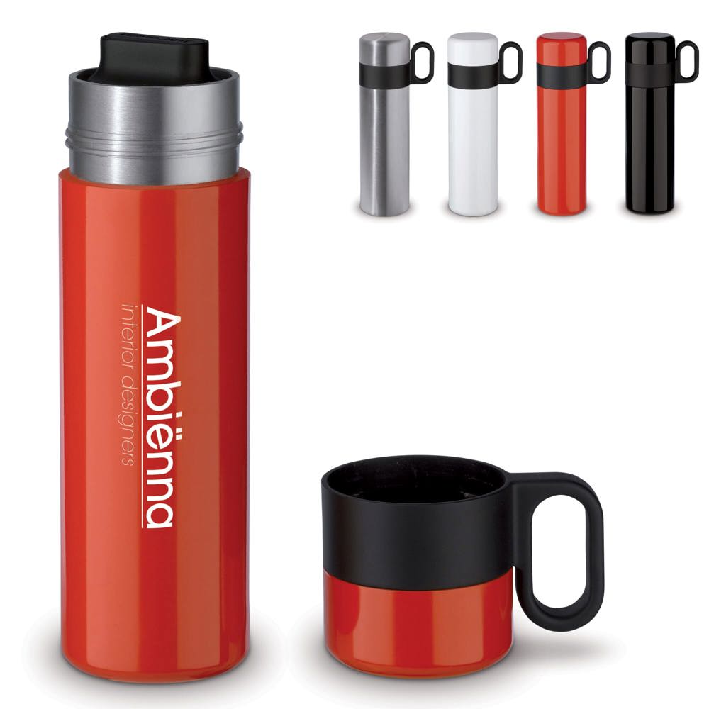 Thermofles Flow met handvat 500ml - voor bedrijven en relatiegeschenken