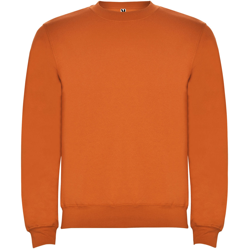 Clasica unisex trui met ronde hals - bedrukt of onbedrukt verkrijgbaar - Oranje