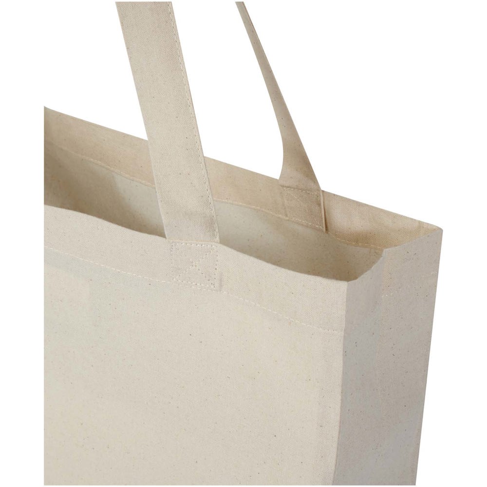 Madras draagtas van 140 g/m² GRS gerecycled katoen met 12L