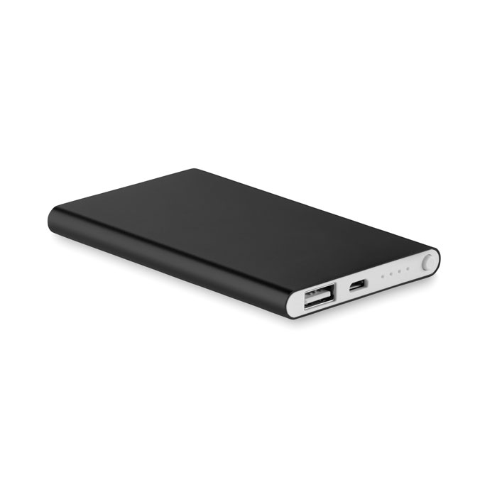 POWERFLAT - Alu PowerBank 4000mAh - kopen of bedrukken
