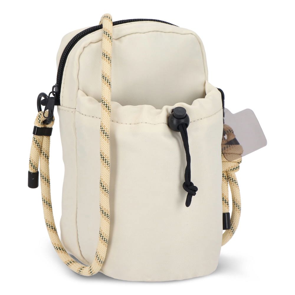 Hydrate Everyday Essentials pouch met paracord draagkoord - bedrukt of onbedrukt verkrijgbaar - beige