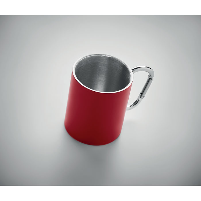 TRUMBA - Metalen mok dubbelwandig 300ml
