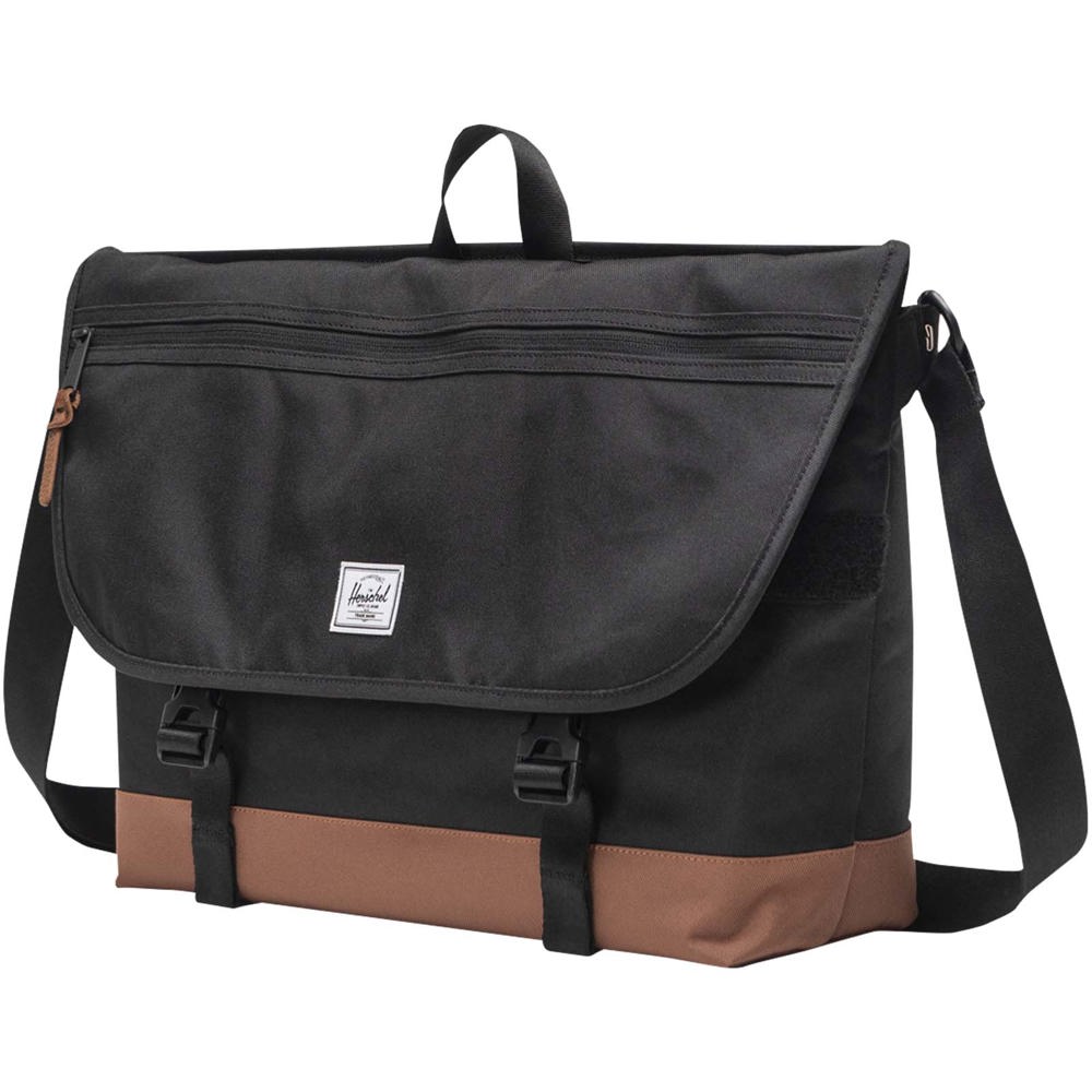 Herschel Cove gerecyclede schoudertas 22,5 l - voor bedrijven en relatiegeschenken