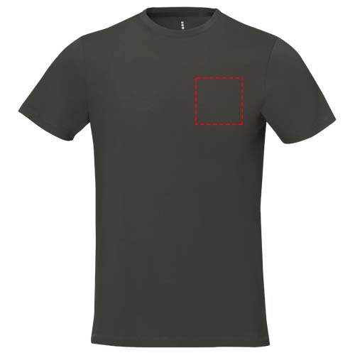Nanaimo 160 g/m² heren t-shirt met korte mouwen