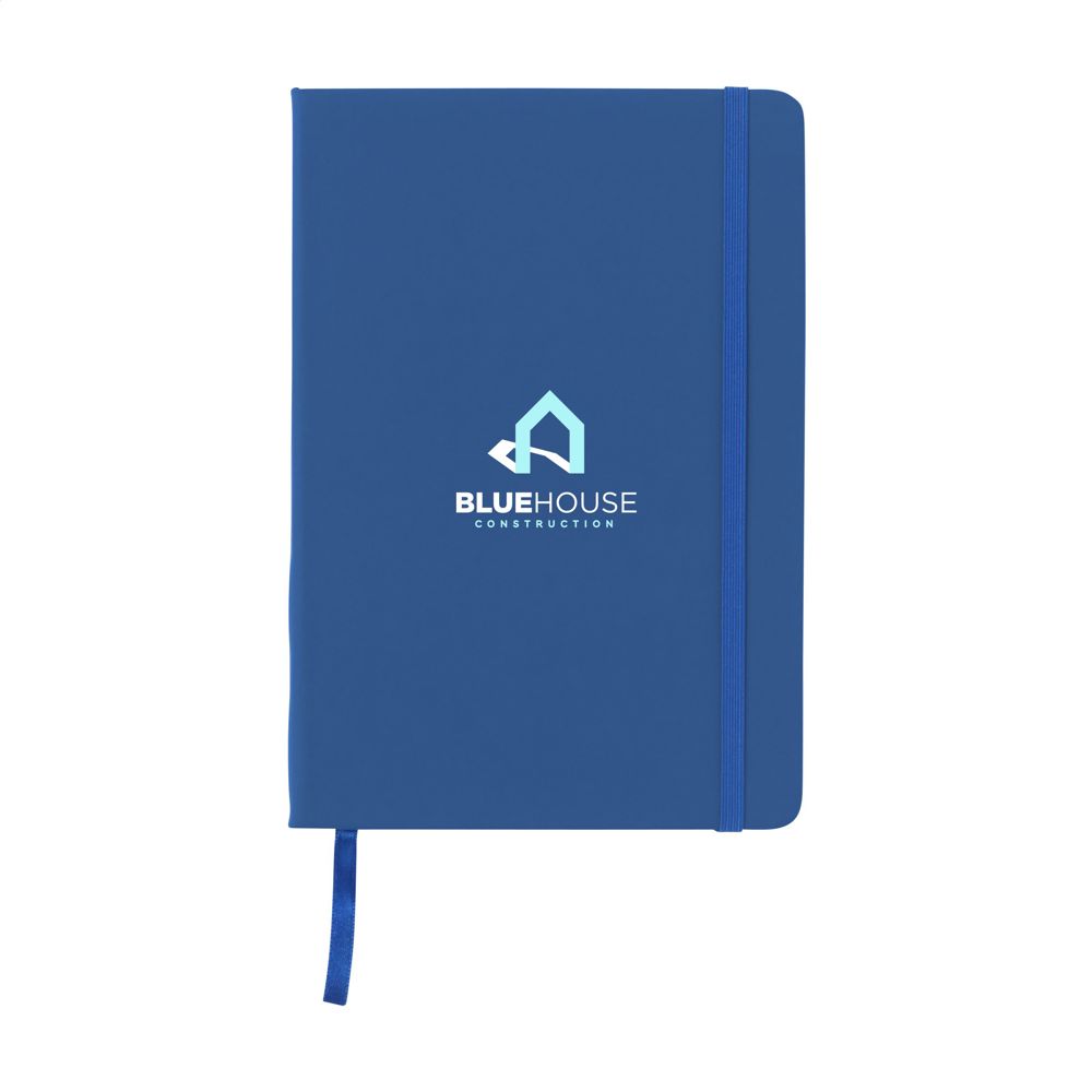 BudgetNote A5 Lines notitieboek - met logo of onbedrukt bestellen - royalblauw