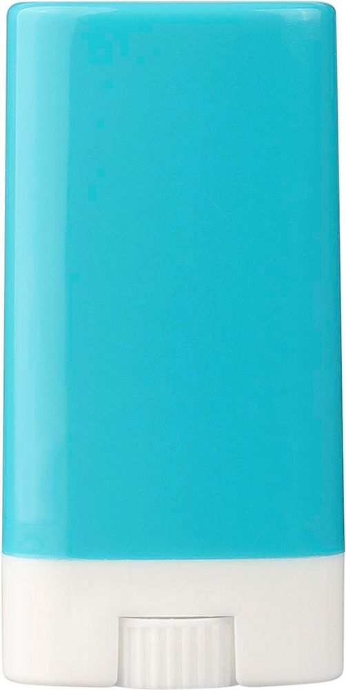 Zonnebrandstick Sunstick - voor bedrijven en relatiegeschenken - Lichtblauw
