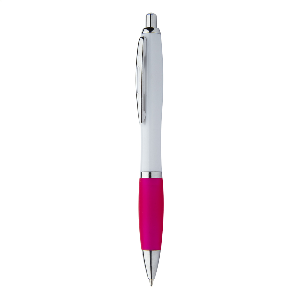 Wumpy - balpen - kopen of bedrukken - fuchsia/wit