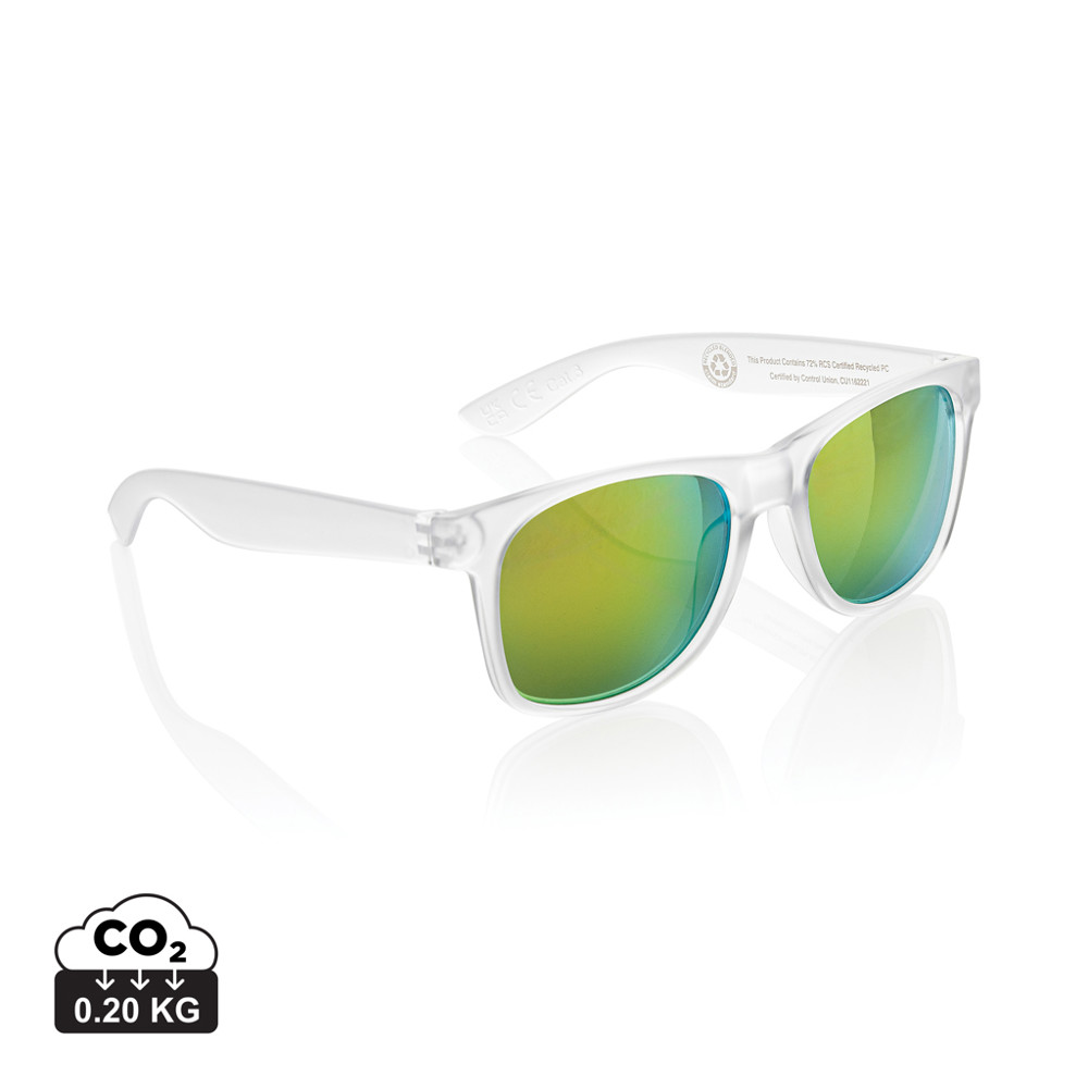 Gleam RCS zonnebril met gerecycled PC spiegelglas