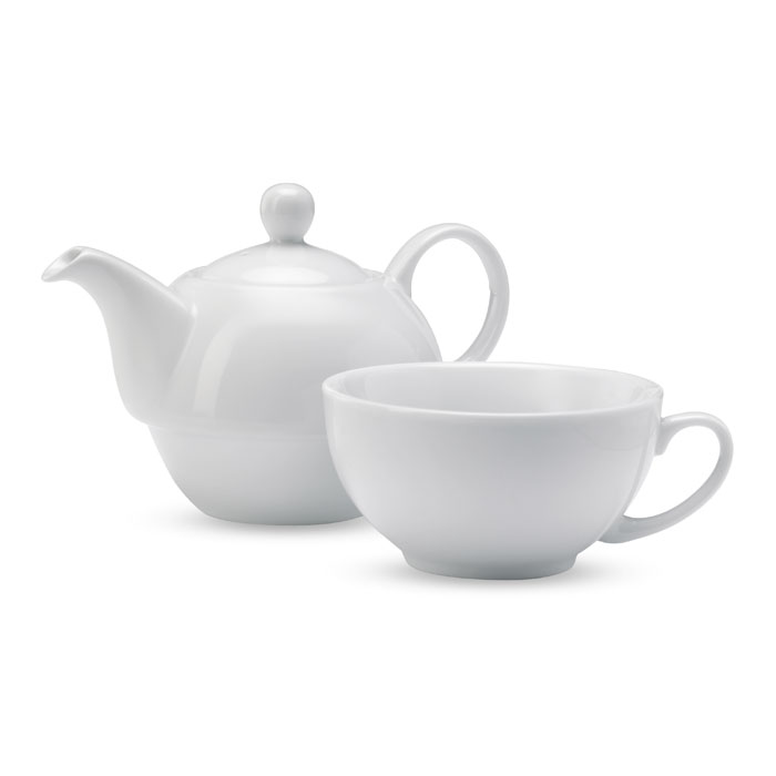 TEA TIME - Theepot met kopje