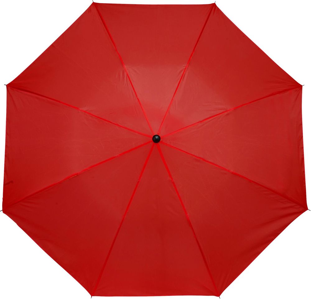 Polyester (190T) paraplu Mimi - kopen of bedrukken - Rood