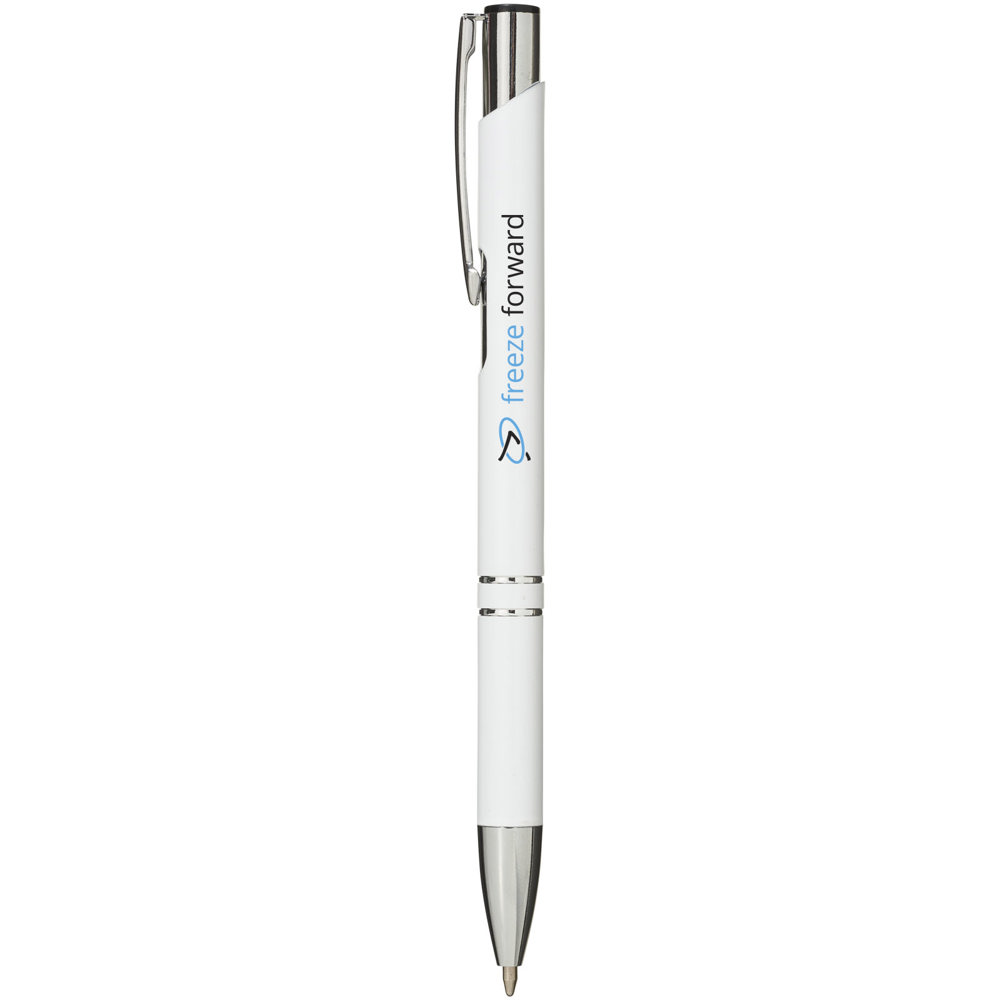 Moneta aluminium balpen (blauwe inkt)