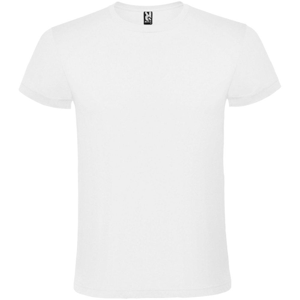 Atomic unisex T-shirt met korte mouwen - voor bedrijven en relatiegeschenken - Wit