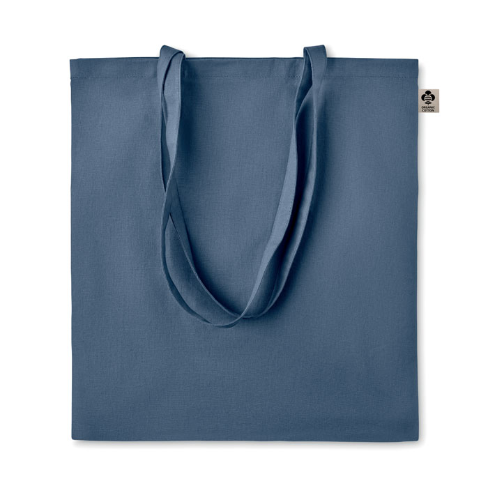 ZIMDE COLOUR - Organisch Katoen Tas - kopen of bedrukken - blauw