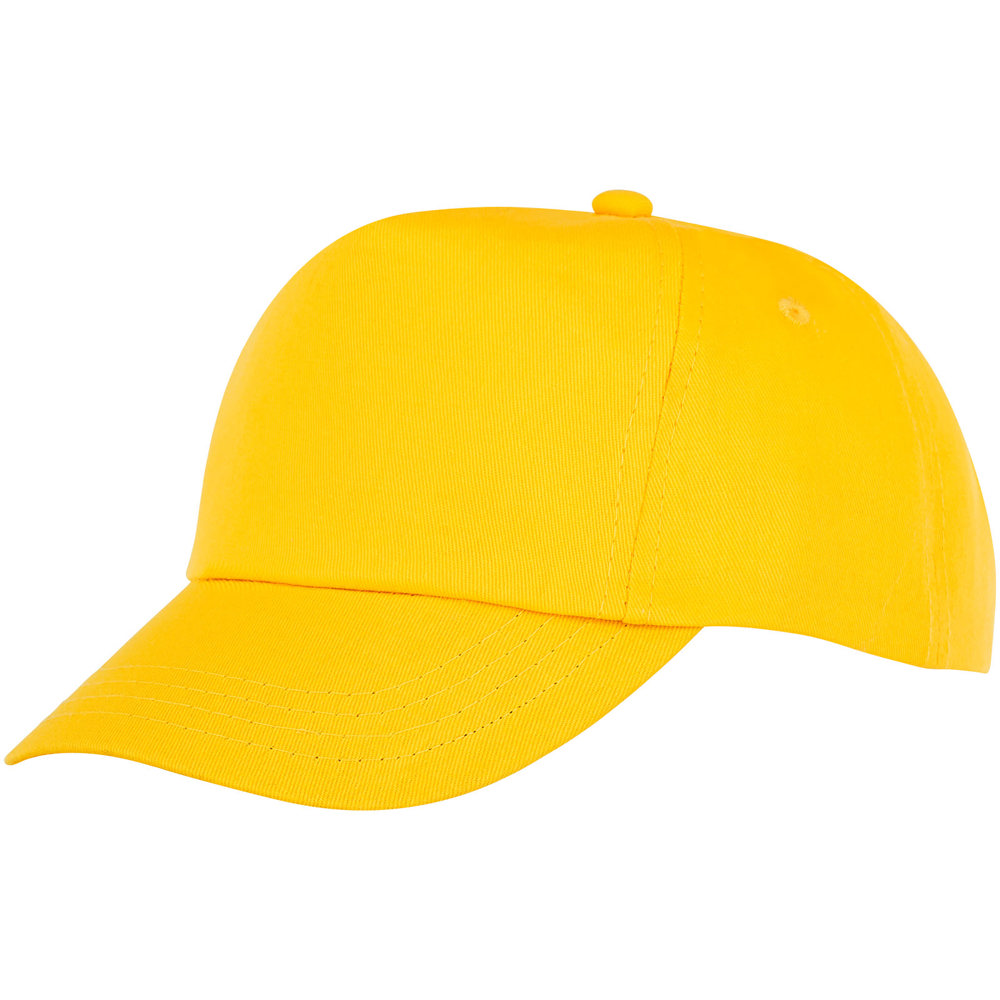 Feniks 5 panel kinder cap - kopen of bedrukken - geel