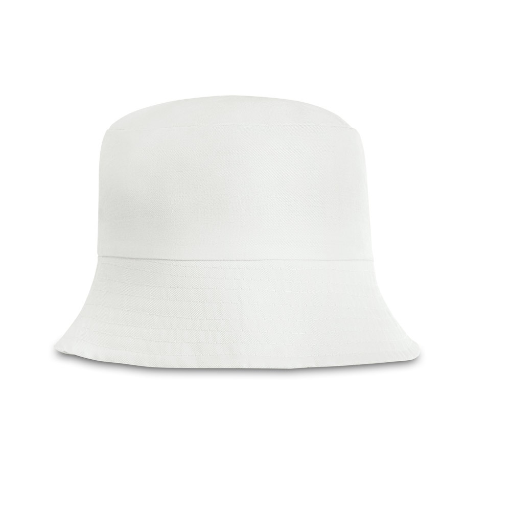 JONATHAN. Polyester panama - met logo of onbedrukt bestellen - wit
