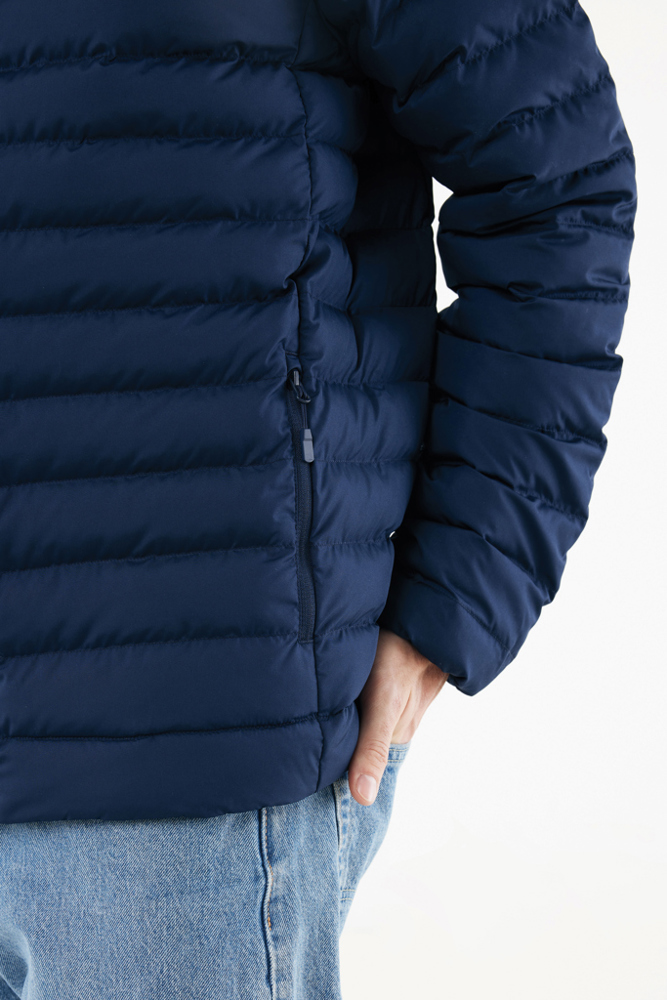 IQONIQ Maiko heren gerecycled polyester jas met voering
