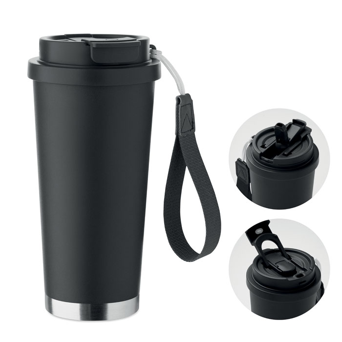 TOPAZ LARGE - Dubbelwandige beker 500ml - voor bedrijven en relatiegeschenken