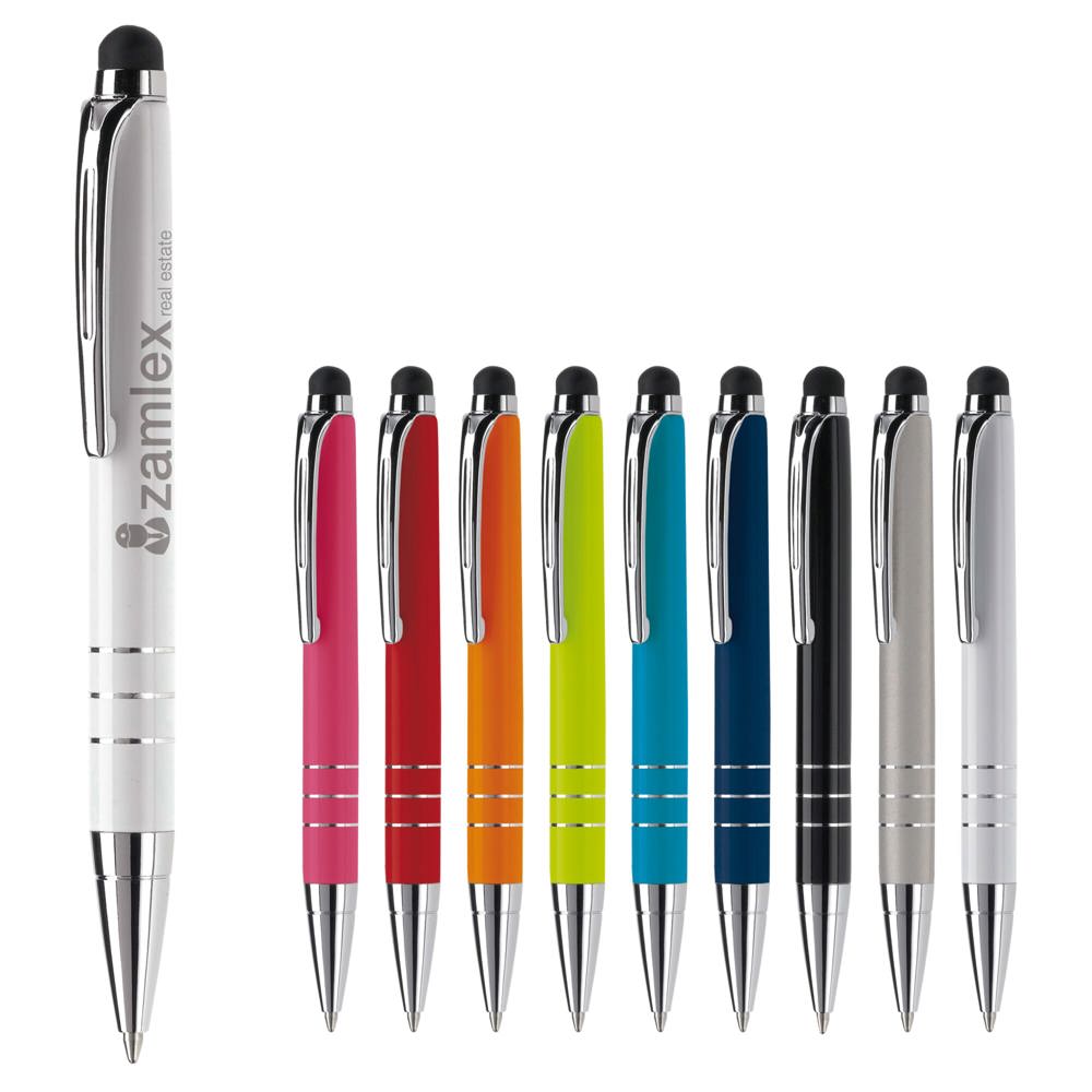 Balpen stylus metaal - voor bedrijven en relatiegeschenken