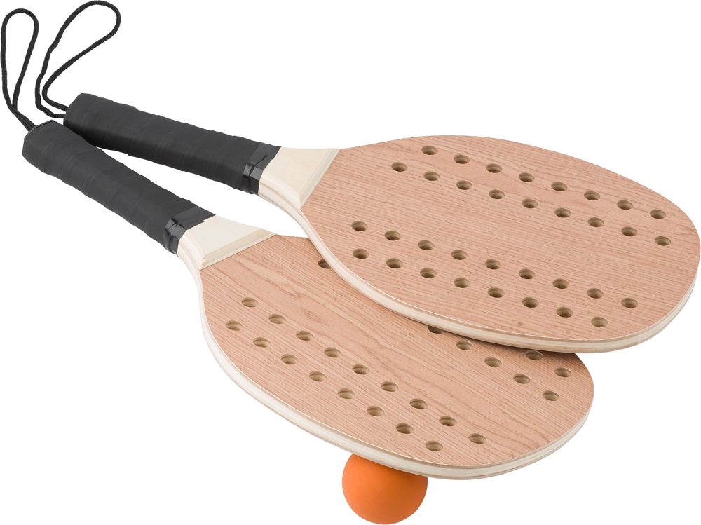 Tennis set van palissanderhout Sergio