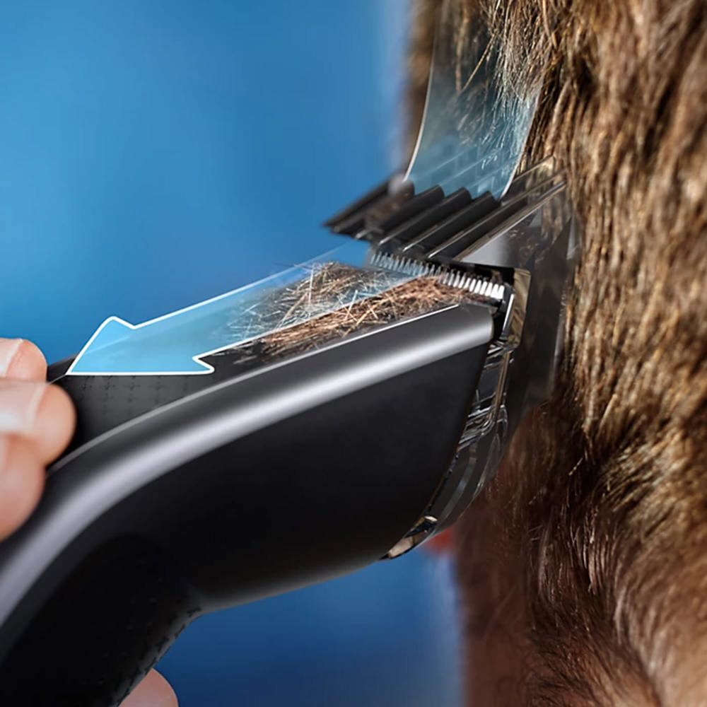 HC7650|Philips snoerloze afspoelbare tondeuse met accessoires