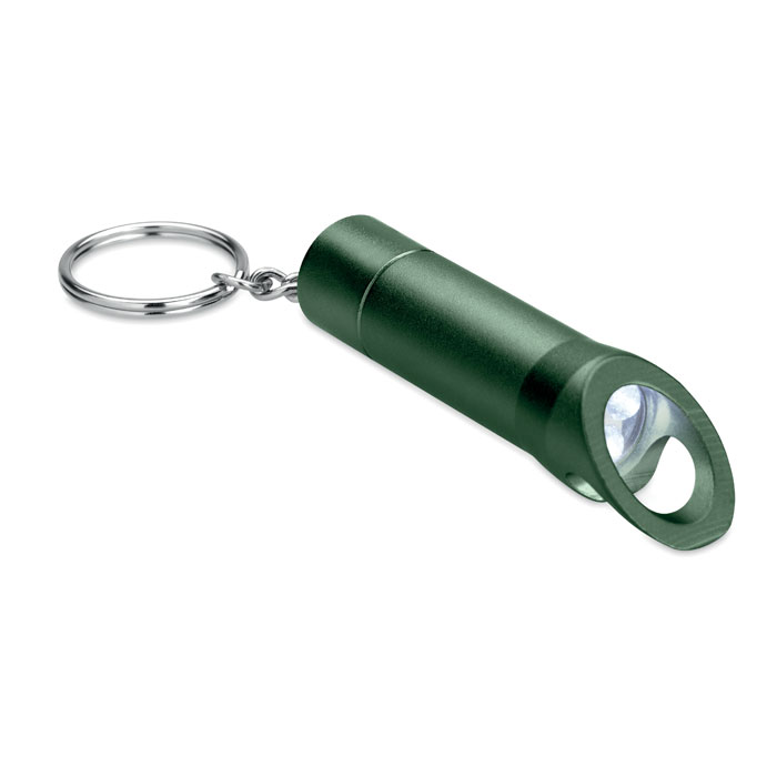 LITOP - Metalen sleutelhanger met LED - kopen of bedrukken - Donker Marinegroen