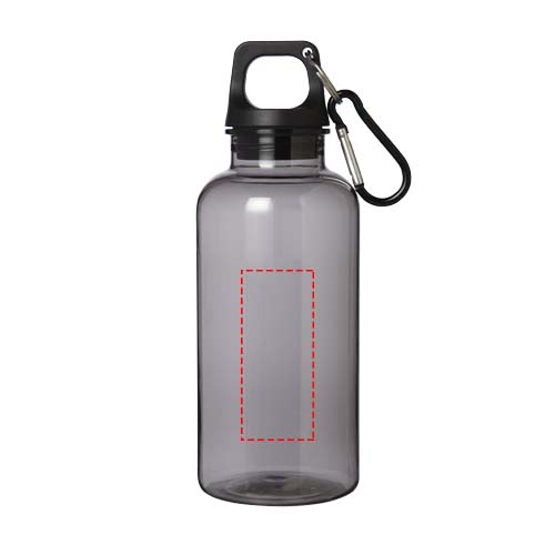 Oregon 400 ml waterfles van RCS-gecertificeerd gerecycled plastic met karabijnhaak