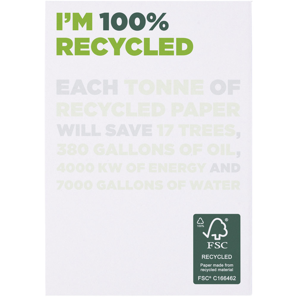 Desk-Mate® gerecycled A7 kladblok