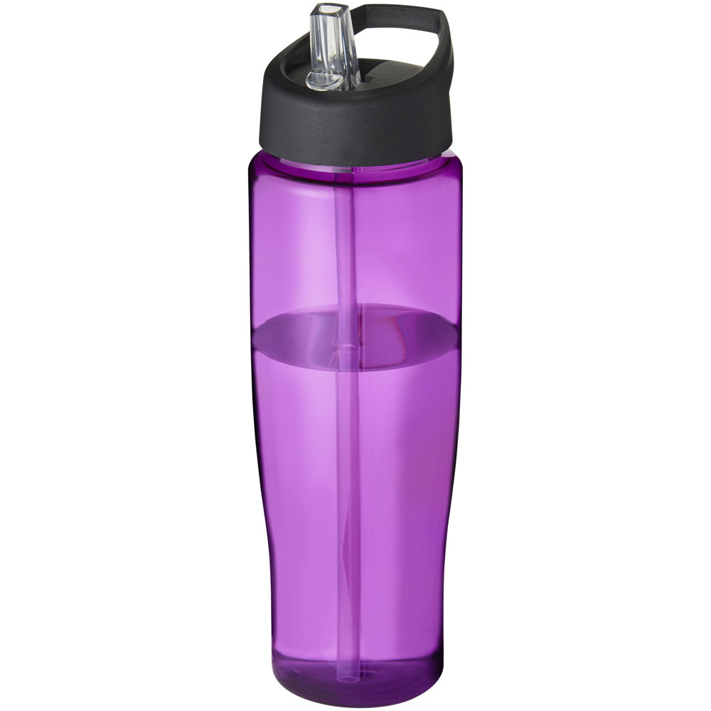 H2O Active® Tempo 700 ml sportfles met fliptuitdeksel - kopen of bedrukken - paars, zwart