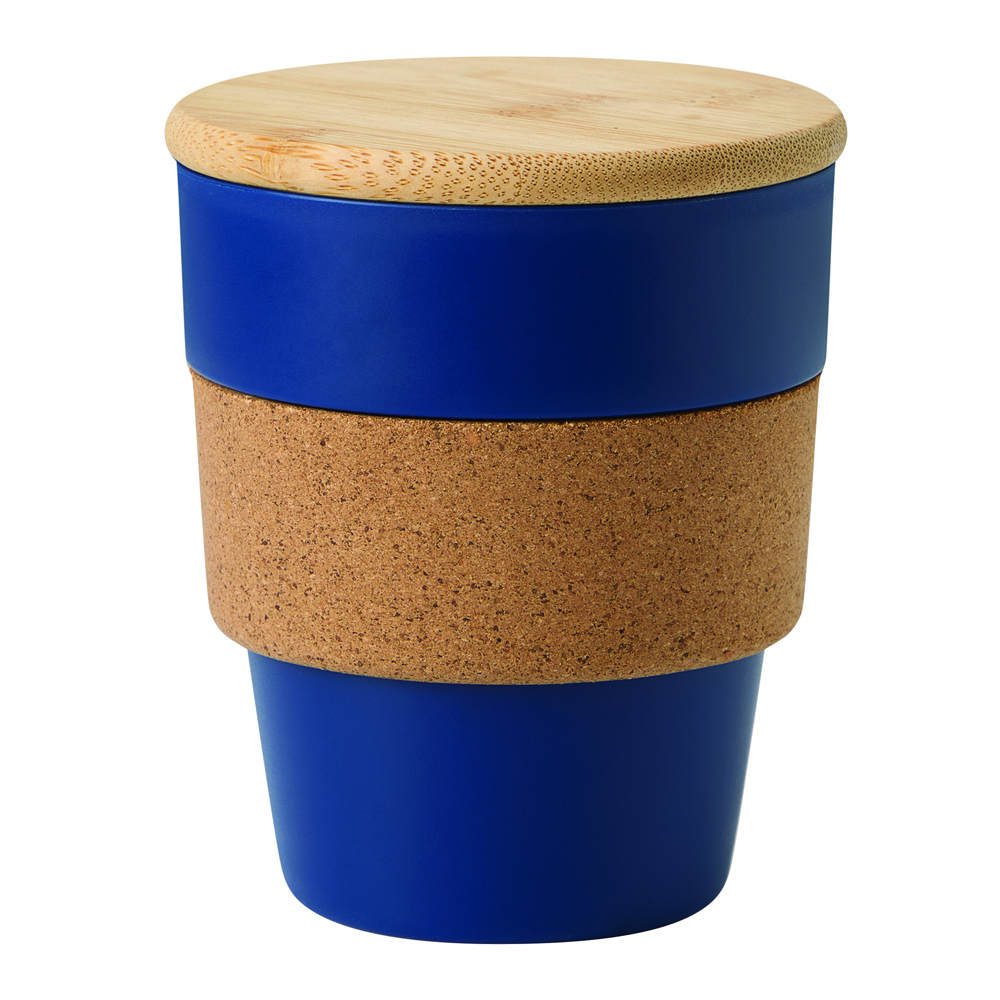 TRAVEL GRIP - Drinkbeker - bedrukt of onbedrukt verkrijgbaar - Marineblauw