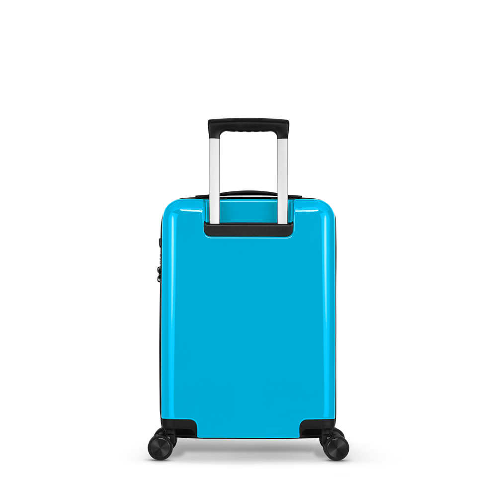 STICKERCASE® 20" Handbagage licht blauw - met gepersonaliseerde sticker en/of individuele namen