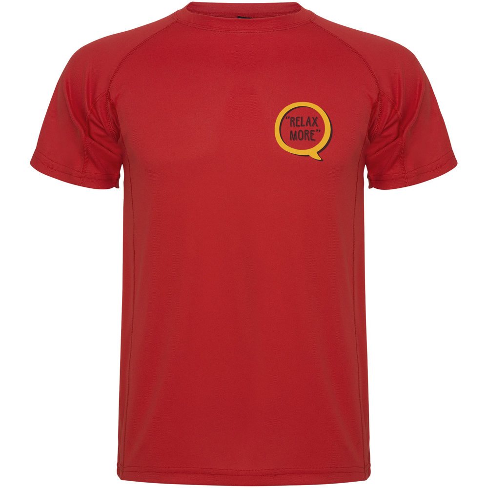 Montecarlo 150 g/m² sportshirt met korte mouwen voor heren
