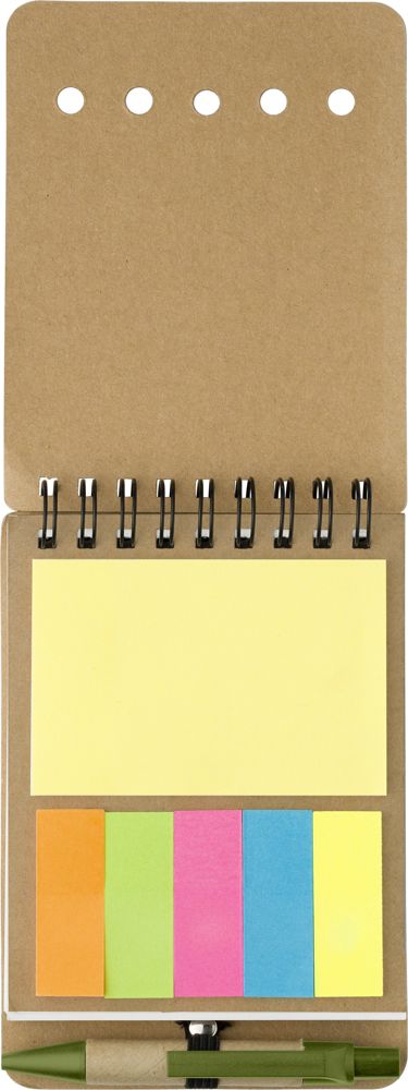 Kartonnen memoblaadjeshouder Rodrigo - kopen of bedrukken