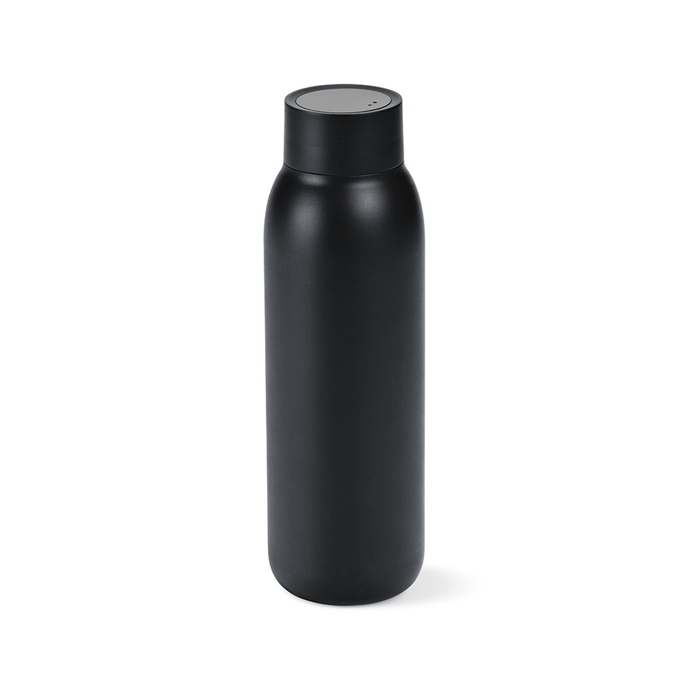 La Plata Fles Gerecycled Roestvrij Staal 650 ml - Zwart