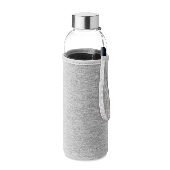 UTAH GLASS - Drinkfles 500ml - voor bedrijven en relatiegeschenken - Grijs