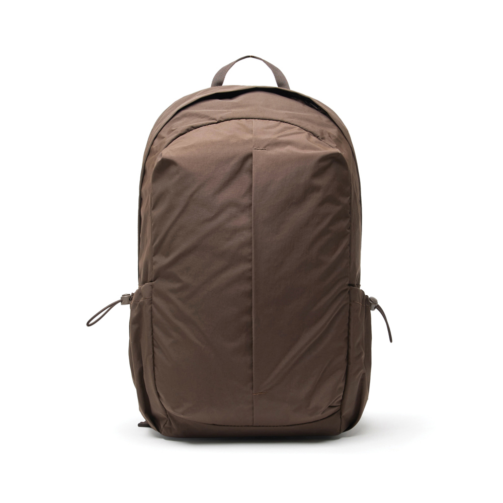 KENTO URBAN RCS recycled nylon 15,6 inch rugzak met voorvak - bruin (± PMS 4273C)
