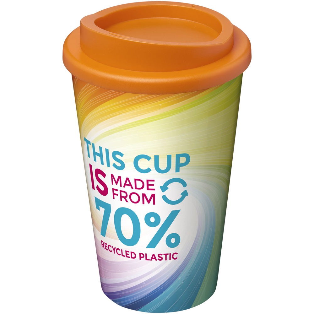 Brite-Americano® Eco 350 ml geïsoleerde beker - kopen of bedrukken - oranje