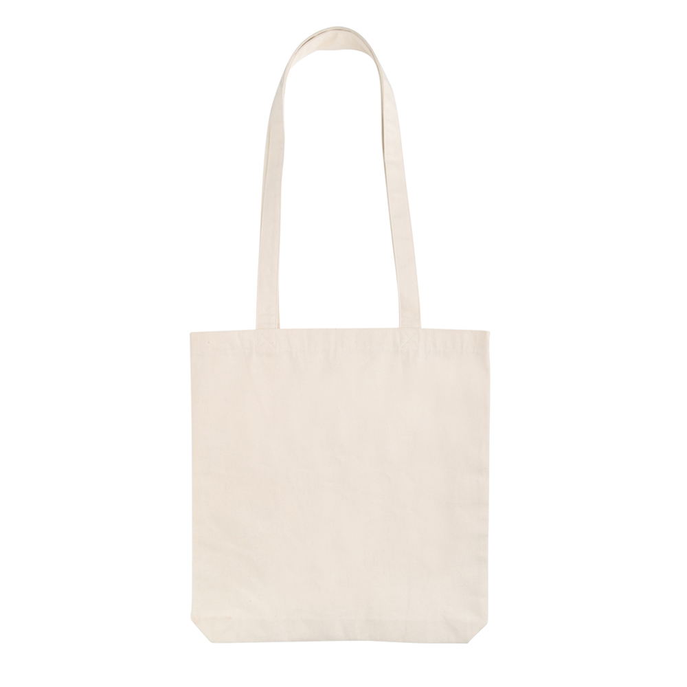 Impact AWARE™ gerecycled katoenen draagtas 330gsm