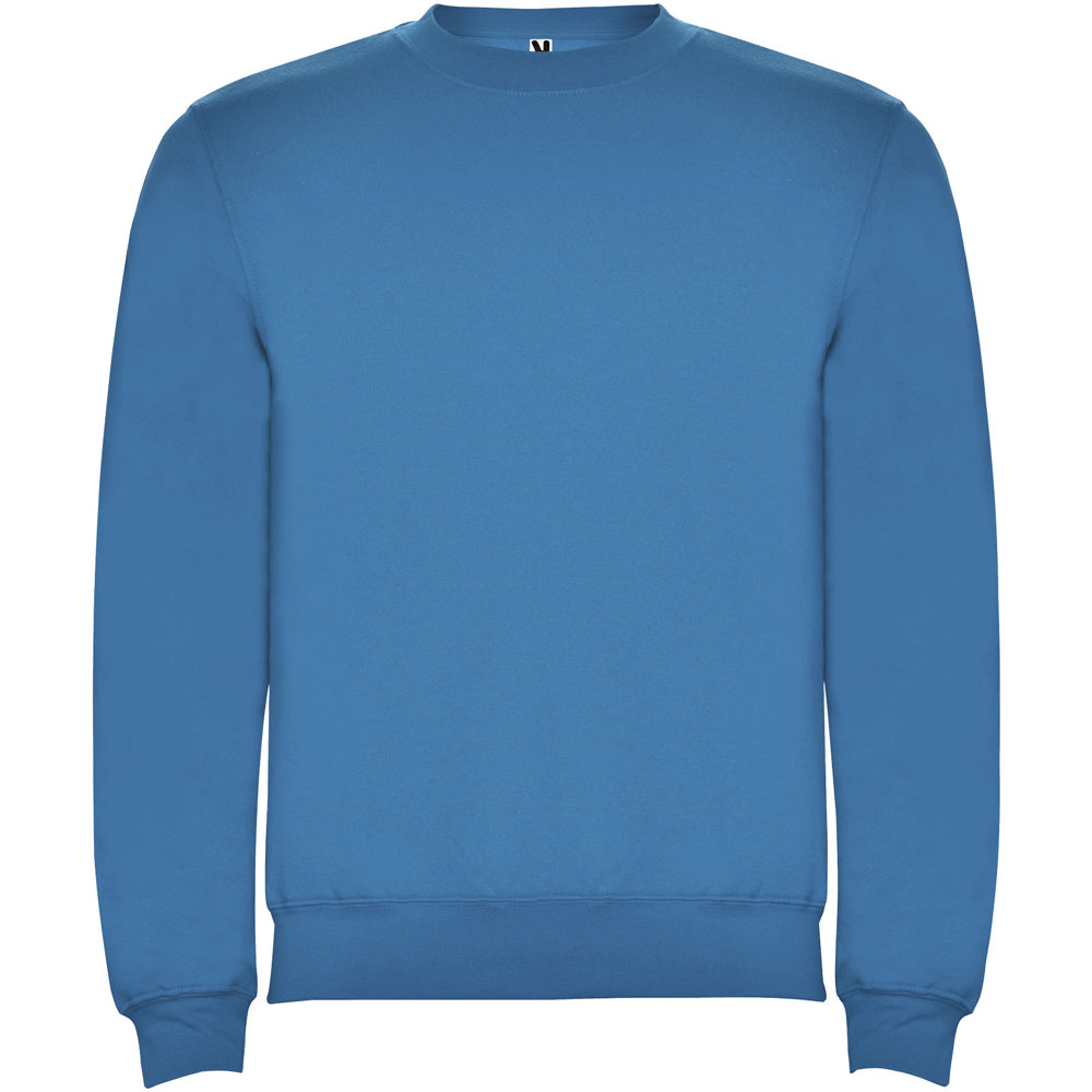 Clasica unisex trui met ronde hals - bedrukt of onbedrukt verkrijgbaar - Oceaanblauw