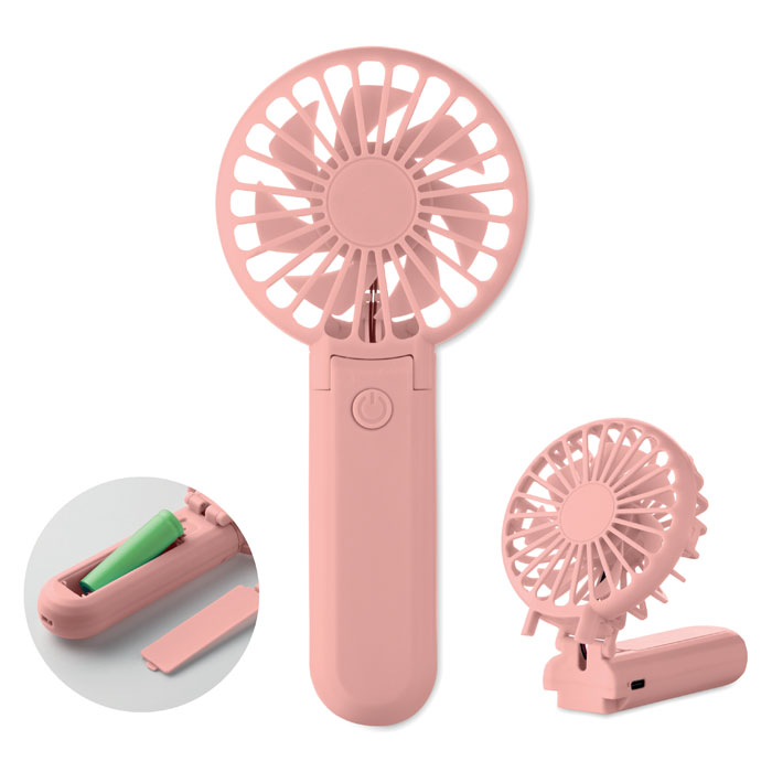 IBERA - Draagbare vouwventilator - kopen of bedrukken - Babyrose