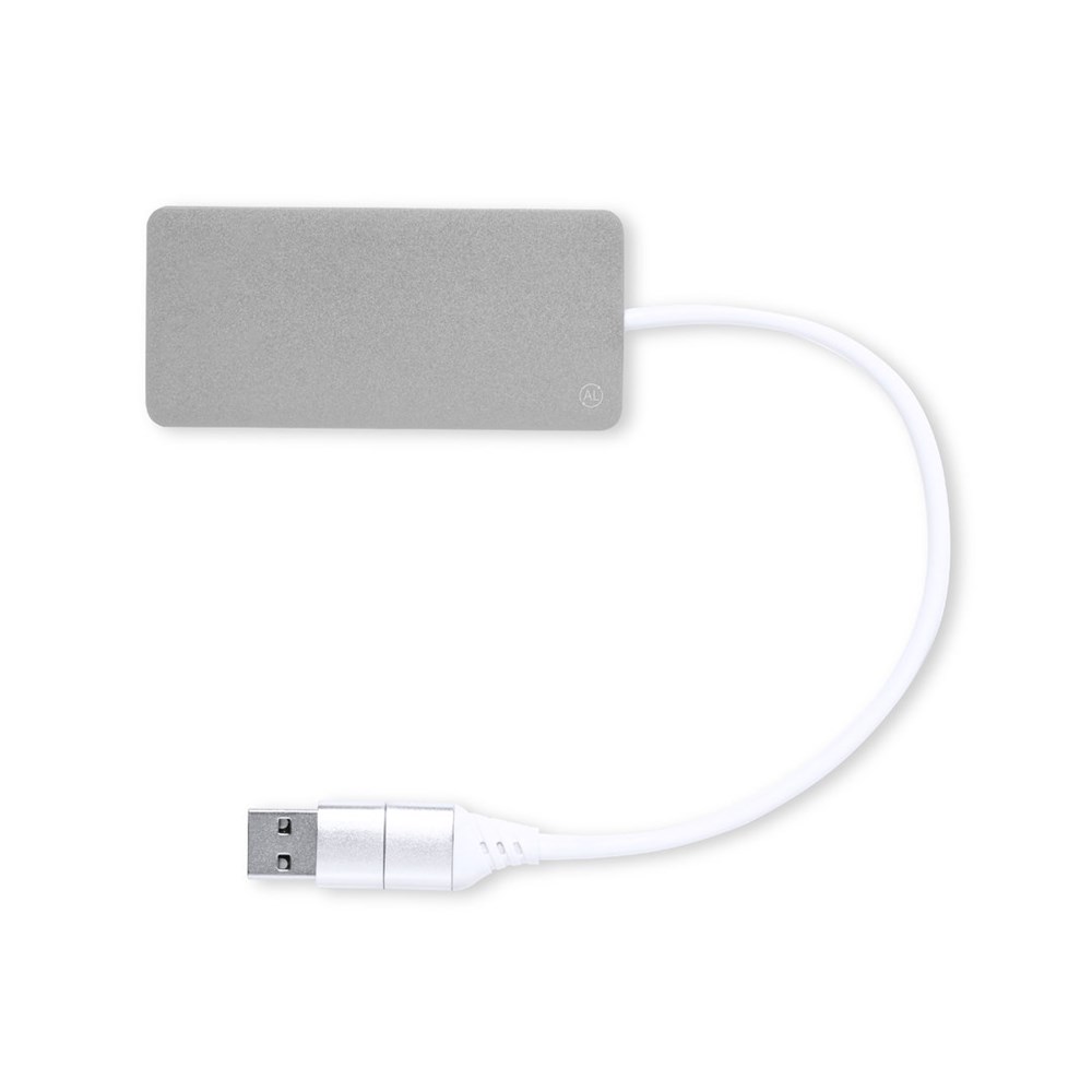 USB Hub Kalat - bedrukt of onbedrukt verkrijgbaar - PLAT